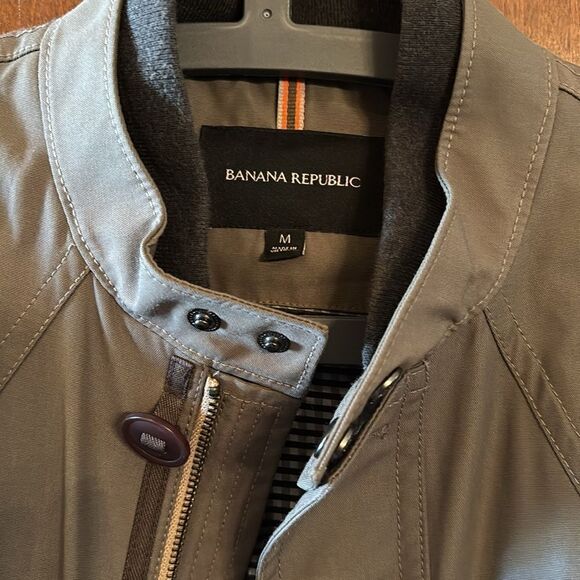 Banana Republic Mens Coat - Size M - Picture 3 of 12